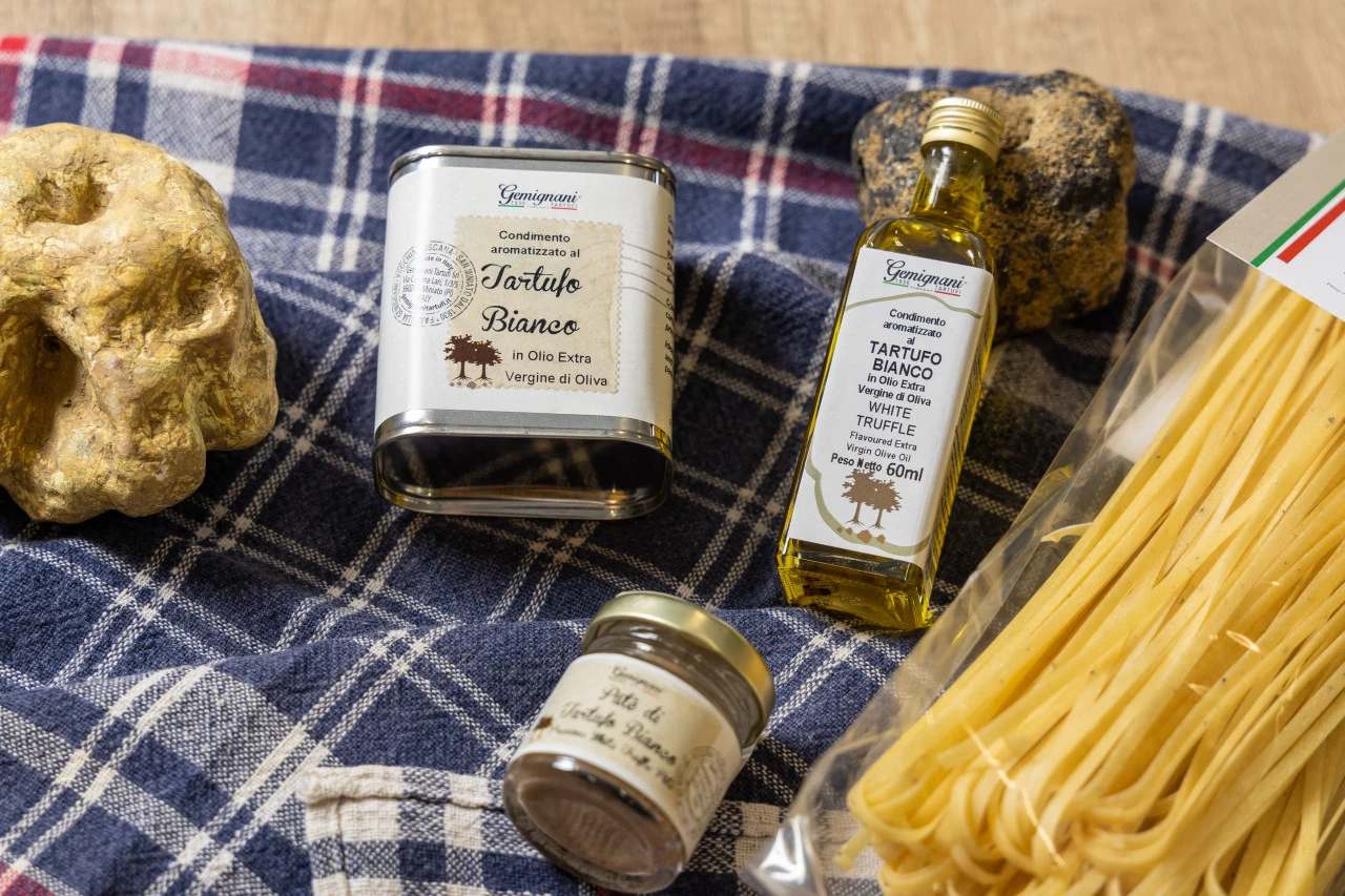 truffle food products made by gemignani tartufi in san miniato